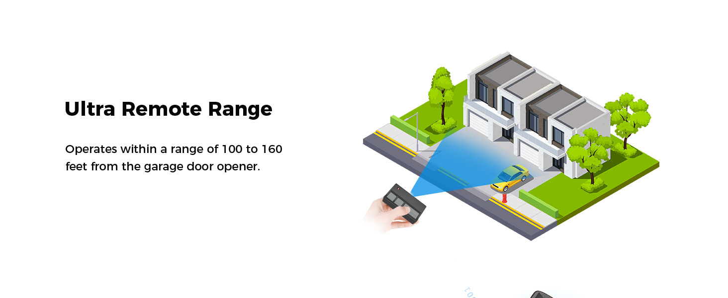 universal garage door opener remote