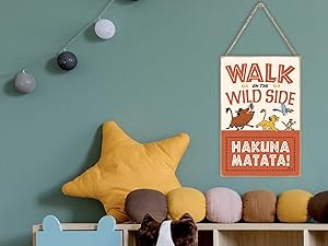 Disney hanging signs