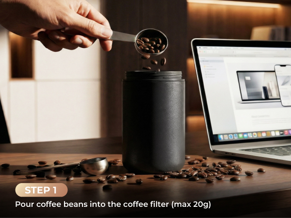 Cordless Coffee Maker Small