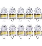Edearkar LED Fishing Light Underwater 10-Pack Deep Drop Lights Waterproof Diamond Tubular Underwa...