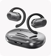 YUEHEMEI Open-Ear Headphones, Wireless Bluetooth 5.3 Earbuds, Comfort and Stable Fit, 16.2mm Driv...