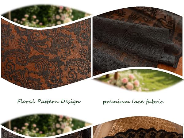floral lace tablecloth