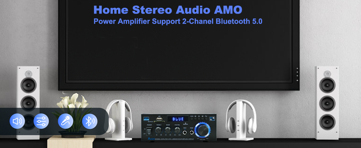 home stereo amplifier