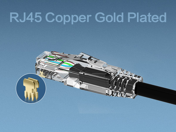 Cat 6 Patch Cable Black 