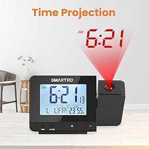 projection clock