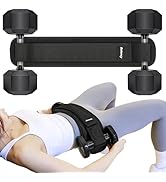 Hip Thrust Belt, Balency Hip Thrust Belt for Dumbbells Heavy, Booty Belt for Hip Thrust, Slip-Res...