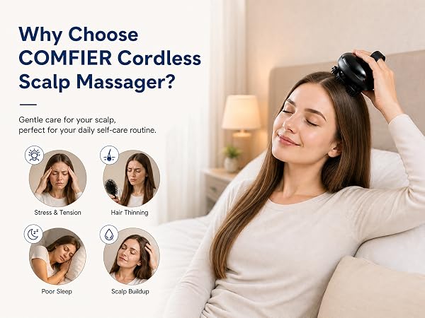 comfier scalp massager