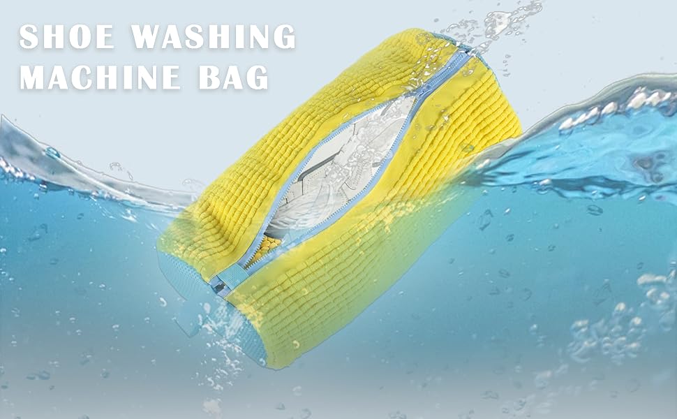 Shoe washing bag