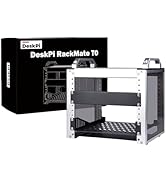 GeeekPi 4U Server Cabinet, 10 inch Mini Server Rack for Network, Servers, Audio, and Video Equipm...