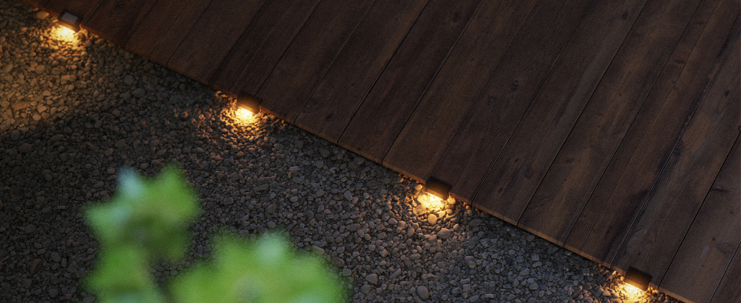 solar deck step lights
