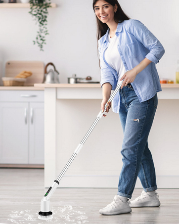 electric scrubber for cleaning