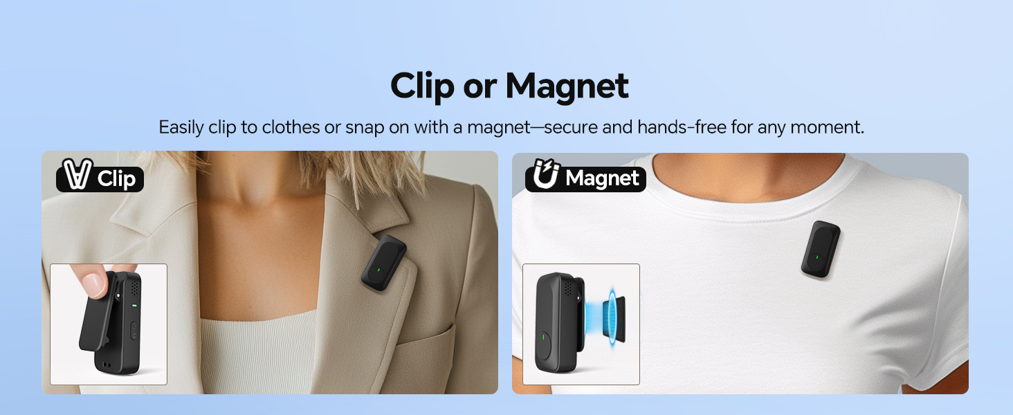 Clip or Magnet