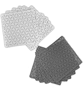 12Pcs Interocking Drainage Floor Tiles 11.8" x 11.8", Modular Interlocking Cushion with Drain Hol...