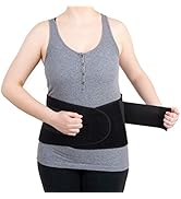 Roscoe Medical-BB7773 Back Brace Lumbar Support Belt - Lower Back Brace - Fits Waists 28-39 (Medi...