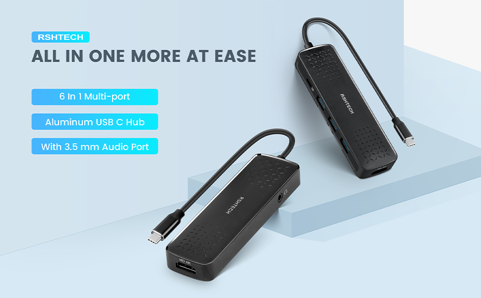 RSHTECH RSH-T01 USB C Hub