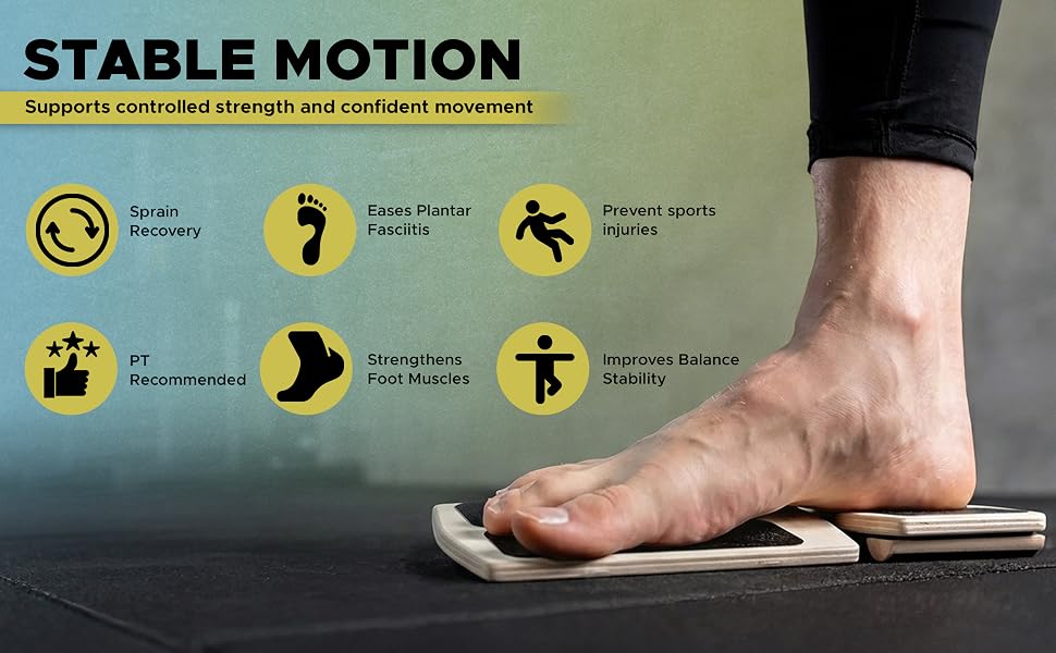 Balance Board for Ankle &amp;amp; Calf Stretching