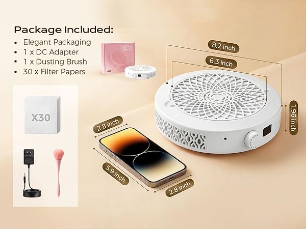 nail dust collector