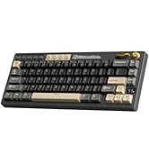 RK ROYAL KLUDGE M65 Wireless Gaming Keyboard with Volume Knob, 60% Hot Swappable Mechanical Keybo...