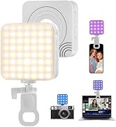 YULINKCO RGB Video Light, 80 LED Portable Camera Light, 360° Full Color Photography Lighting, 270...