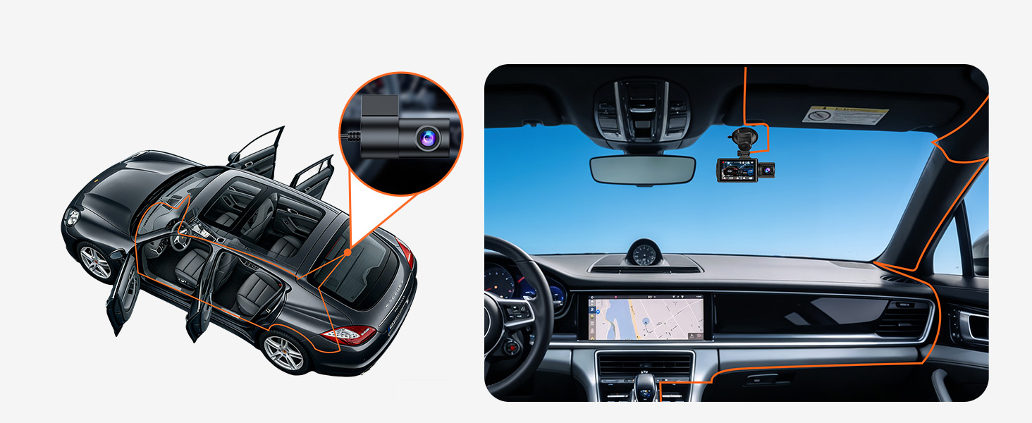 car dash camera 4K