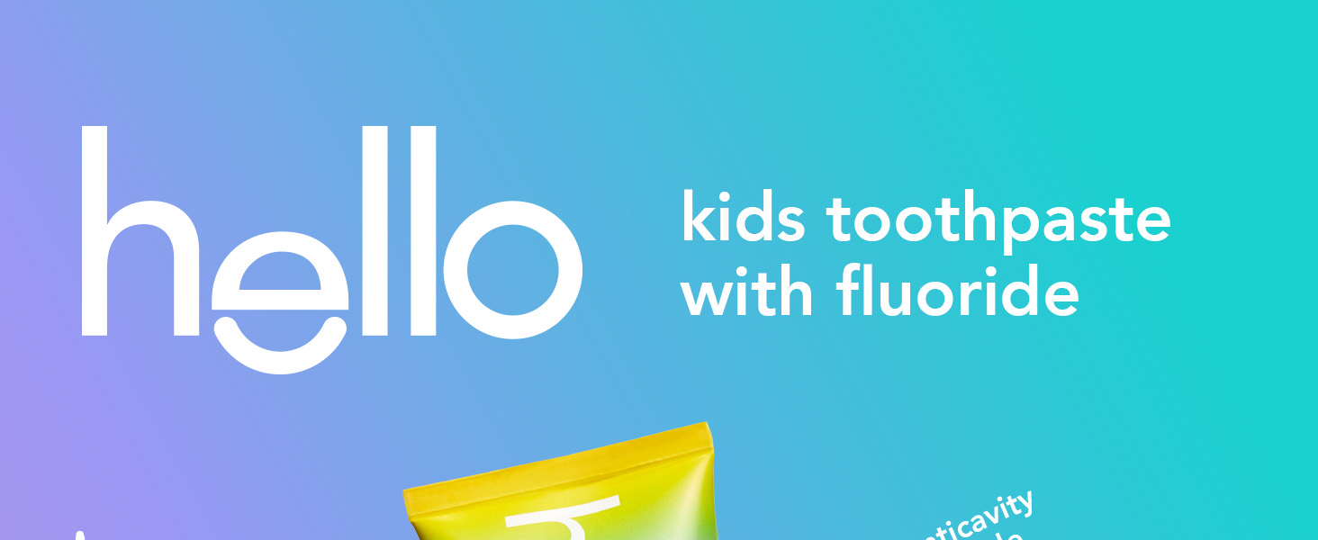 Hello Kids Fluoride Toothpaste