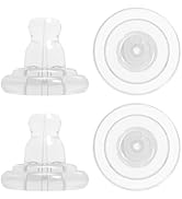 ZDRU Earring Backs Soft Silicone, Sivler Silicone Earring Backs Replacements for Studs/Droopy Ear...