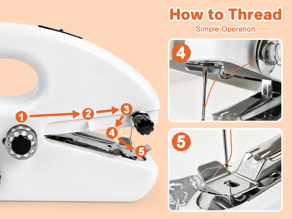 Mini Handheld Sewing Machine