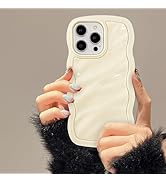 FABSPARK Case for iPhone 12 Pro Max/iPhone 13 Pro Max,3D Wave Water Ripple Pattern Curly Wavy Fra...