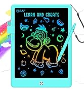 Toddler Toys for 3-6 Years Old Girls Boys, LCD Writing Tablet 8.5 Inch Doodle Board, Electronic D...