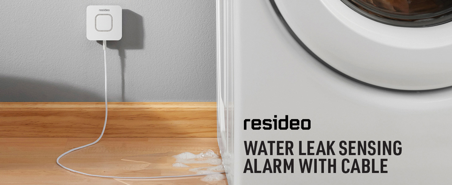 Resideo Water Leak Sensing Alarm with Cable