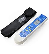 AMTAST 2 in 1 Instant Read Thermometer Non-contact Infrared Thermometer Food Temperature Meter wi...