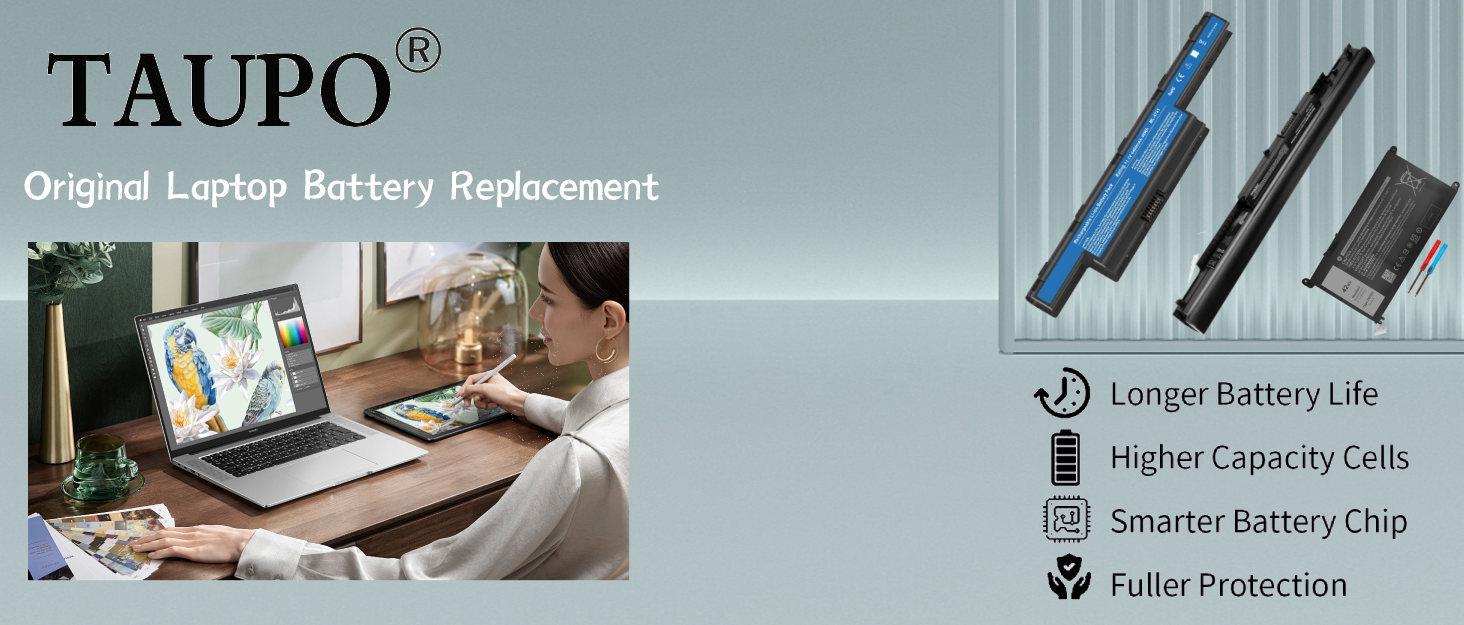 Original laptop battery replacement