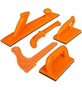 Peachtree Woodworking Supply Safety, Push Block and Push Stick Package, In Safety Orange Color, R...