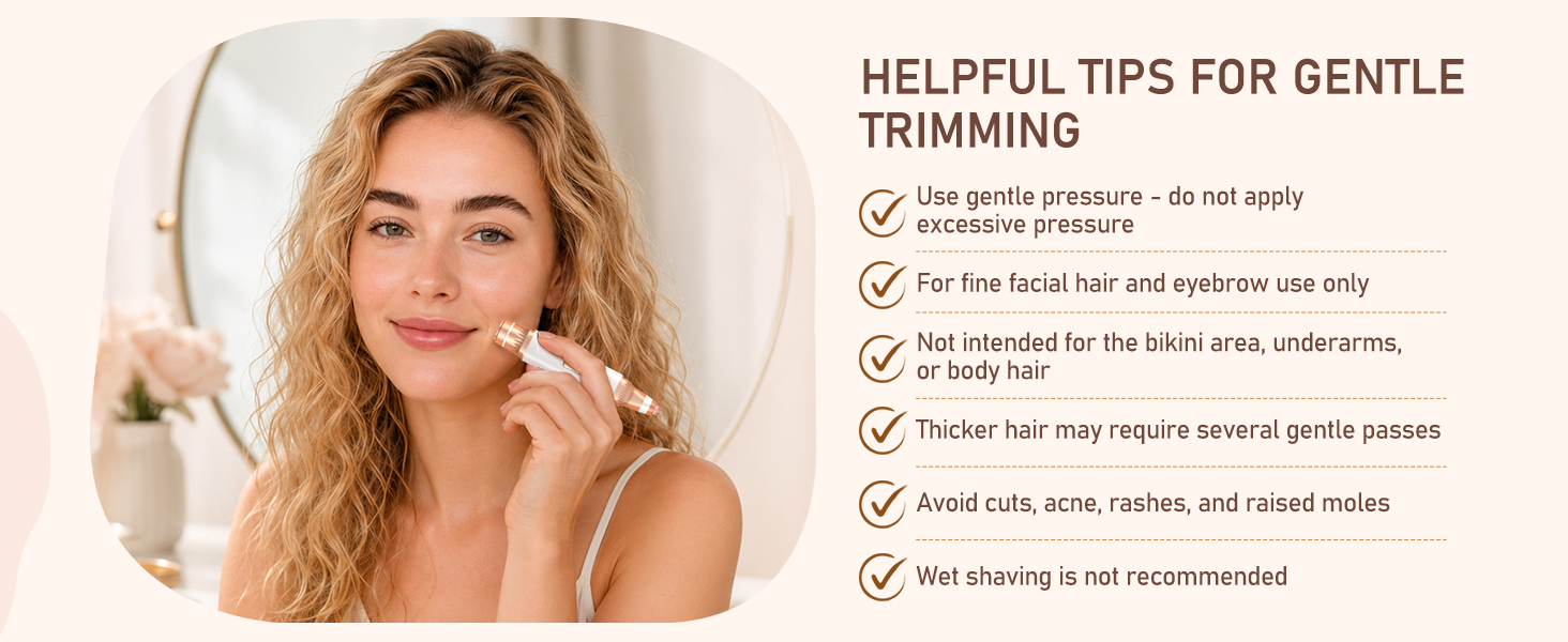 shaver for women face hair