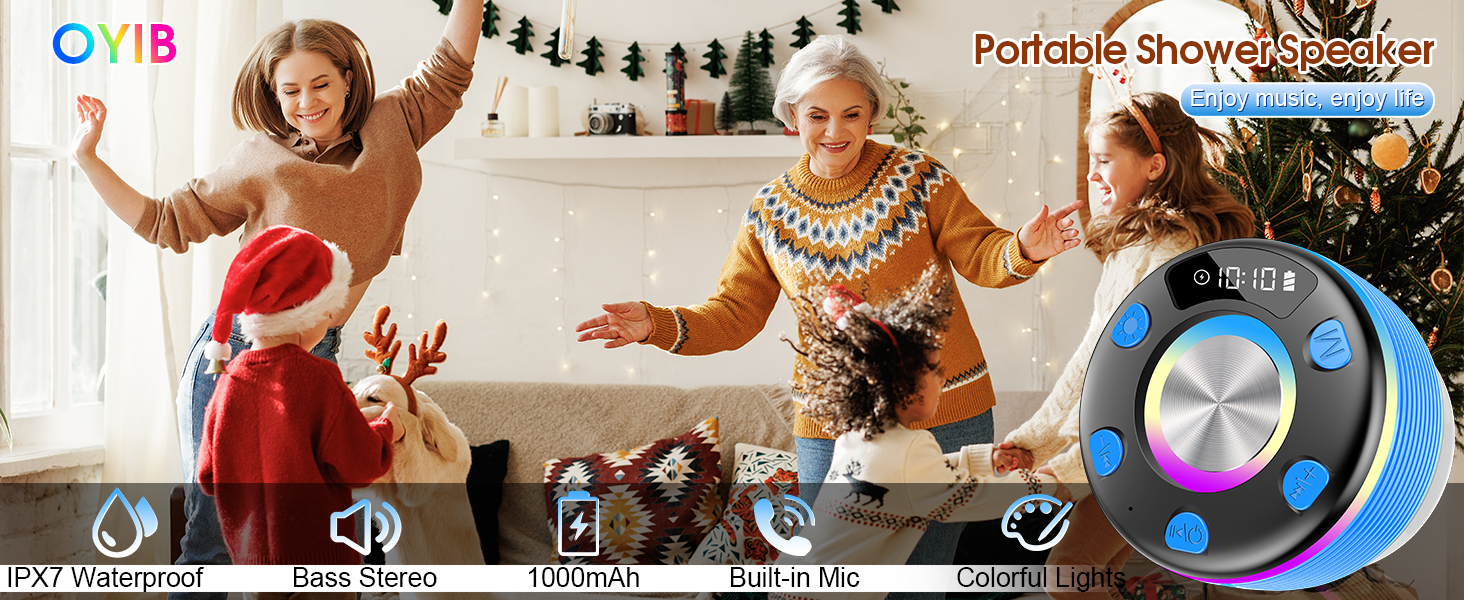 Bluetooth Shower Speaker