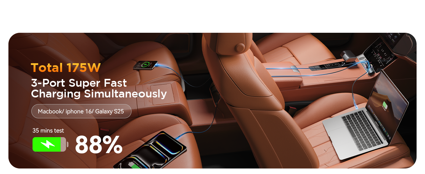 usb c car charger fast charging iphone 16 pro car charger iphone 15 car charger