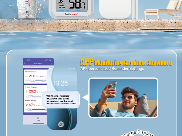 Pool thermometer