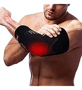 Elbow Brace for Weightlifting Compression, Comfortable and Adjustable Elbow Support for Tendoniti...