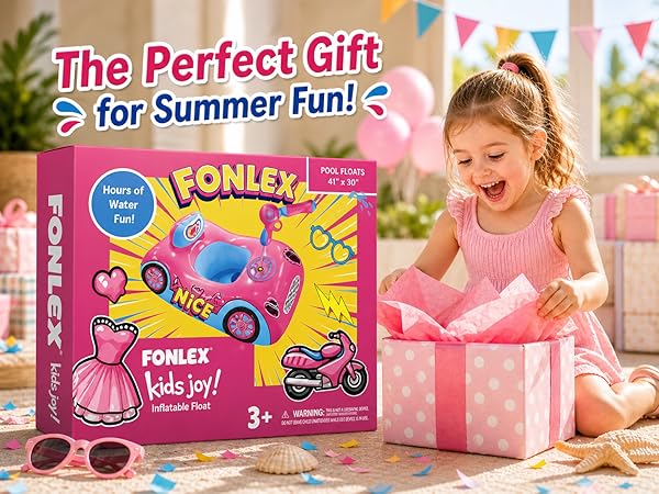pool floats kids; pool toys for kids ages 4-8; toddler floaties; pink float for princess girls;