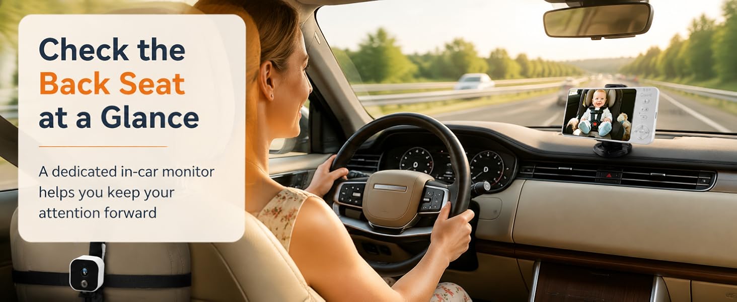 Wireless Baby Car Camera
