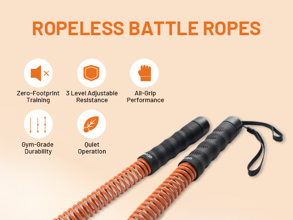 ATIVAFIT Battle Ropes for Home Gym