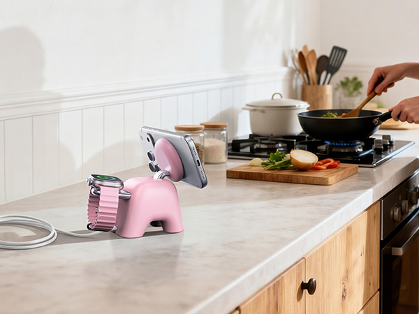 magnetic charger stand