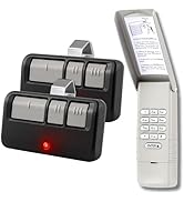 893LM 877LM Liftmaster Craftsman Chamberlain Universal Garage Door Opener Remote Keypad Bundle