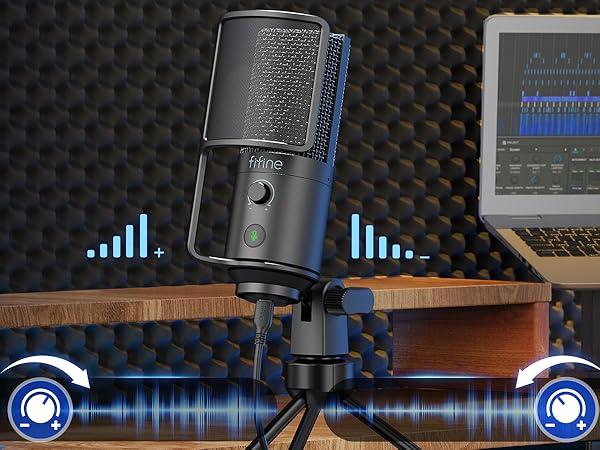 computer desktop voice-over microphone