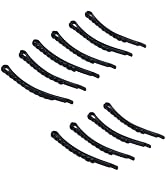 20 Pcs Black Rhinestone Bobby Pins, Sparkly Crystal Diamond Hair Pins for Women, Metal Decorative...