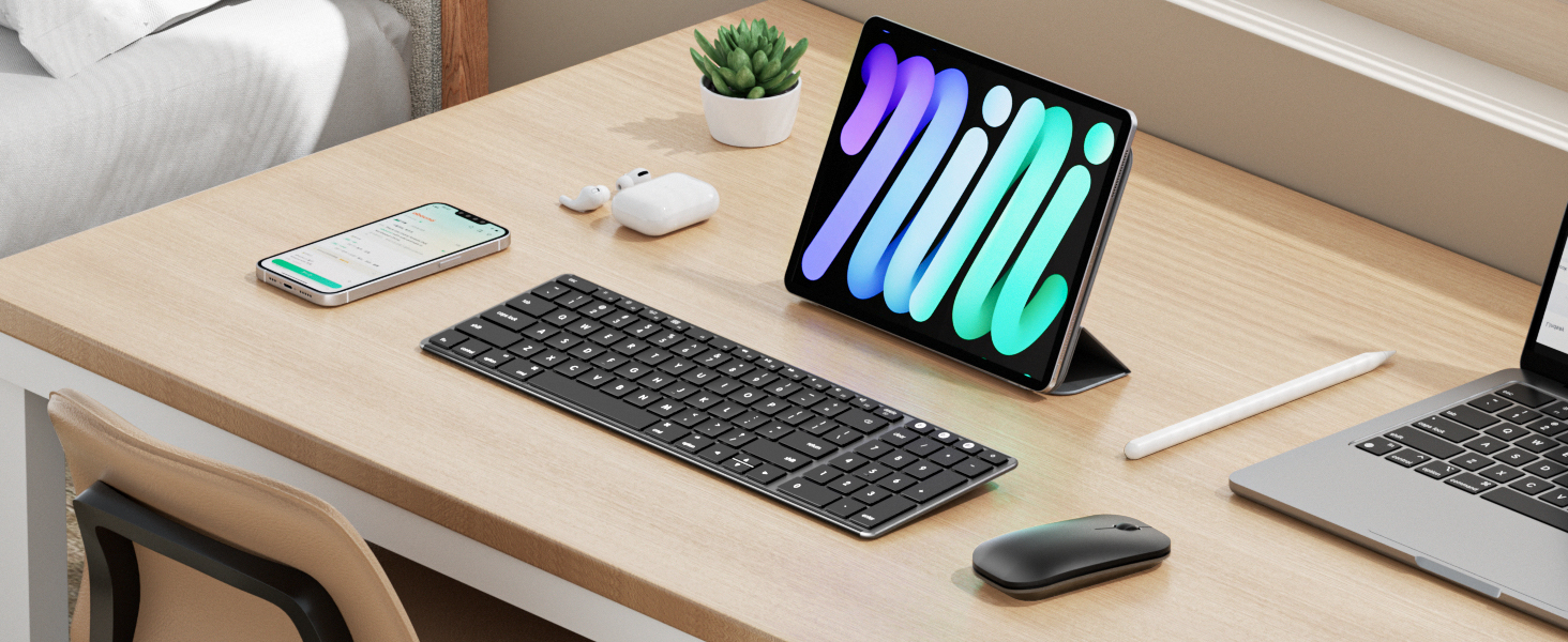 ipad keyboard and mouse