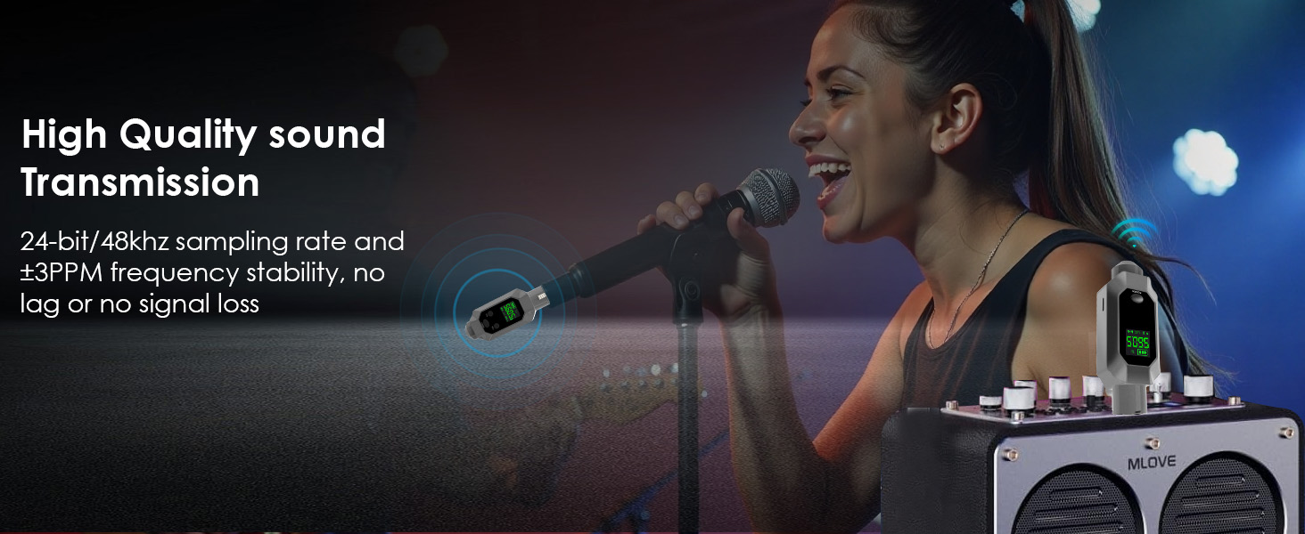 wireless xlr high quality sound transmission