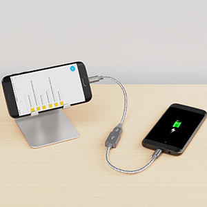 emergency charge from a phone/ tablet to another phone/ tablet.