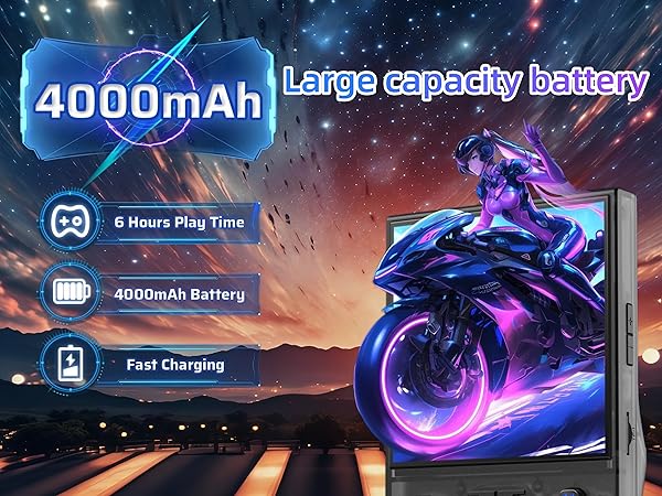 4000m Ah Large capacity battery