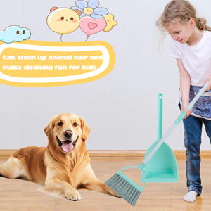 Xifando Kids Broom and Dustpan Set